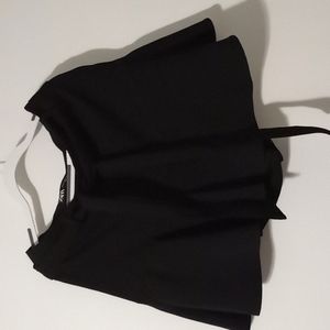 Woman's black skirt